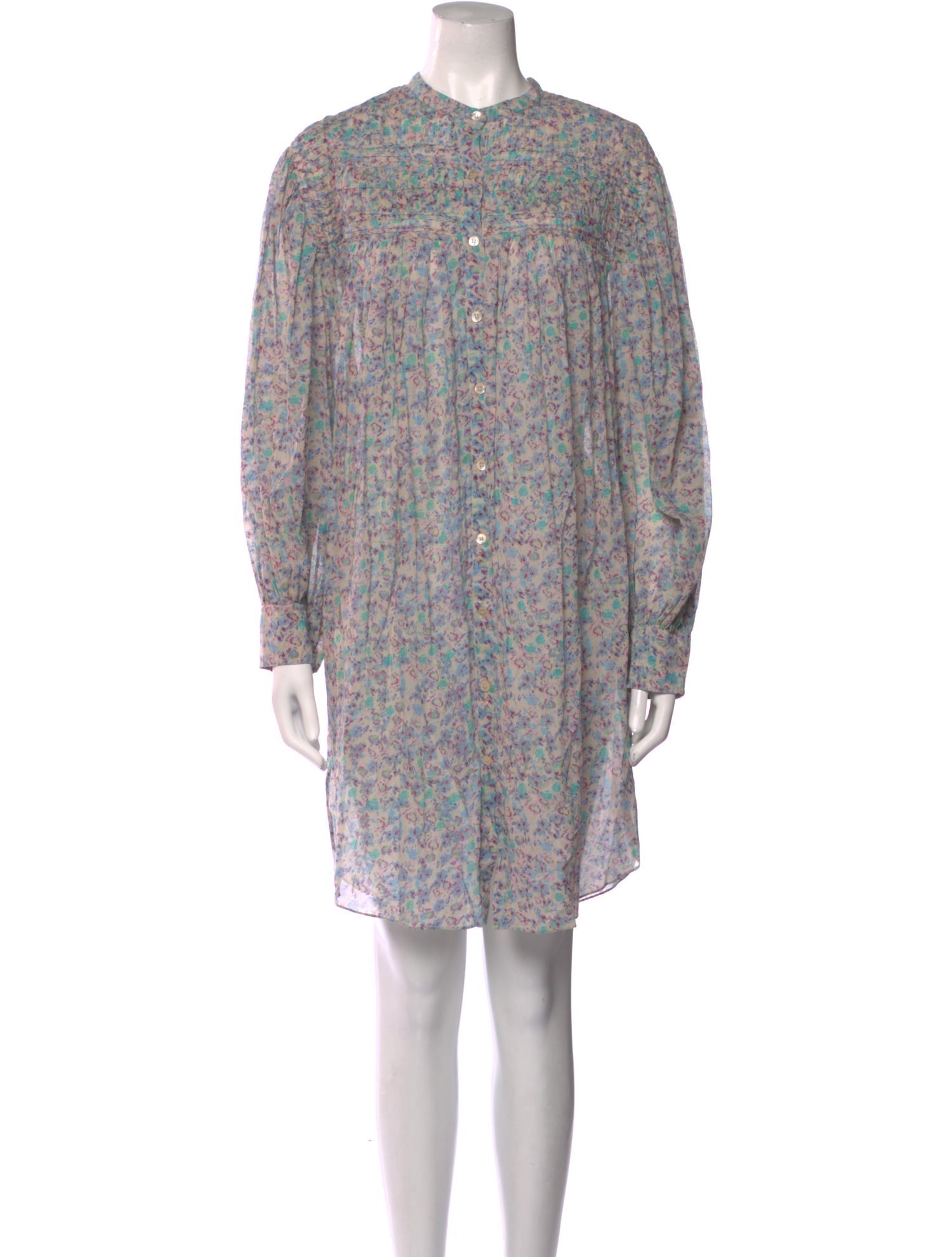 Isabel Marant Floral Print Knee-Length Dress