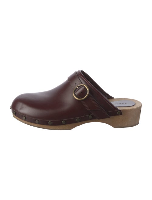 Isabel Marant Leather Studded Accents Mules