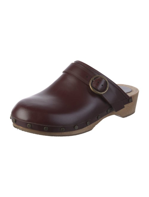 Isabel Marant Leather Studded Accents Mules