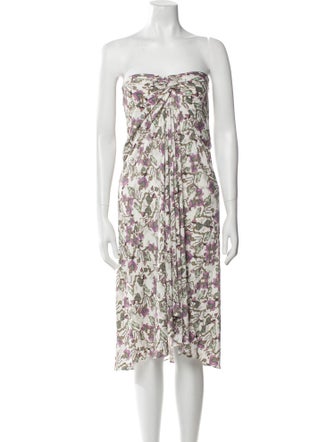 Isabel Marant Floral Print Midi Length Skirt