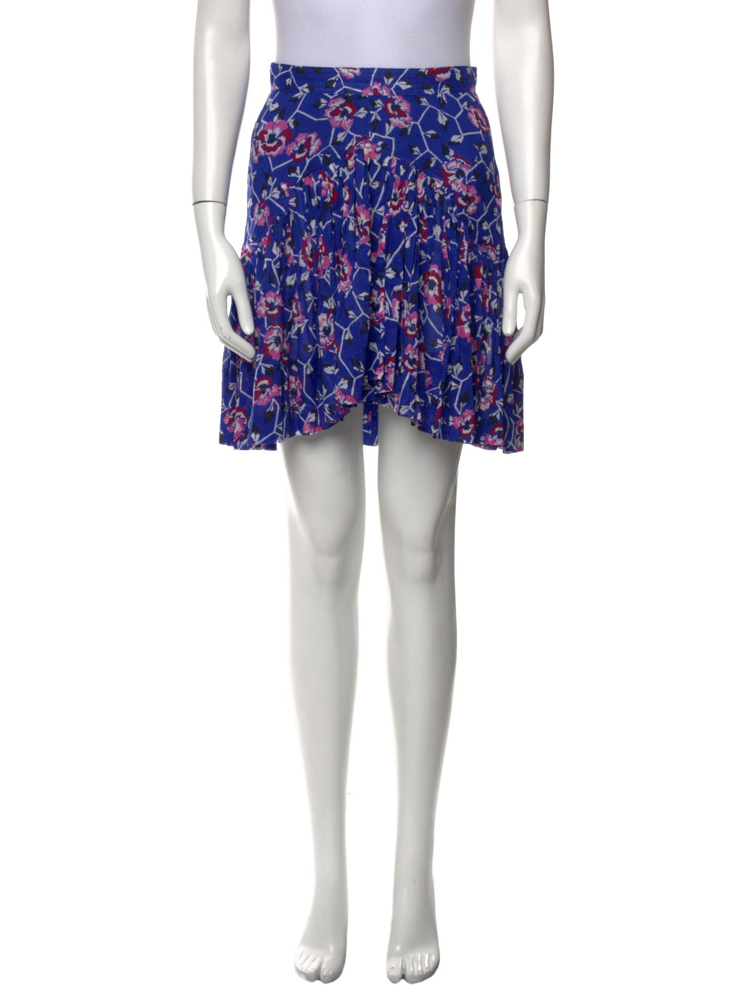 Isabel Marant Floral Print Mini Skirt