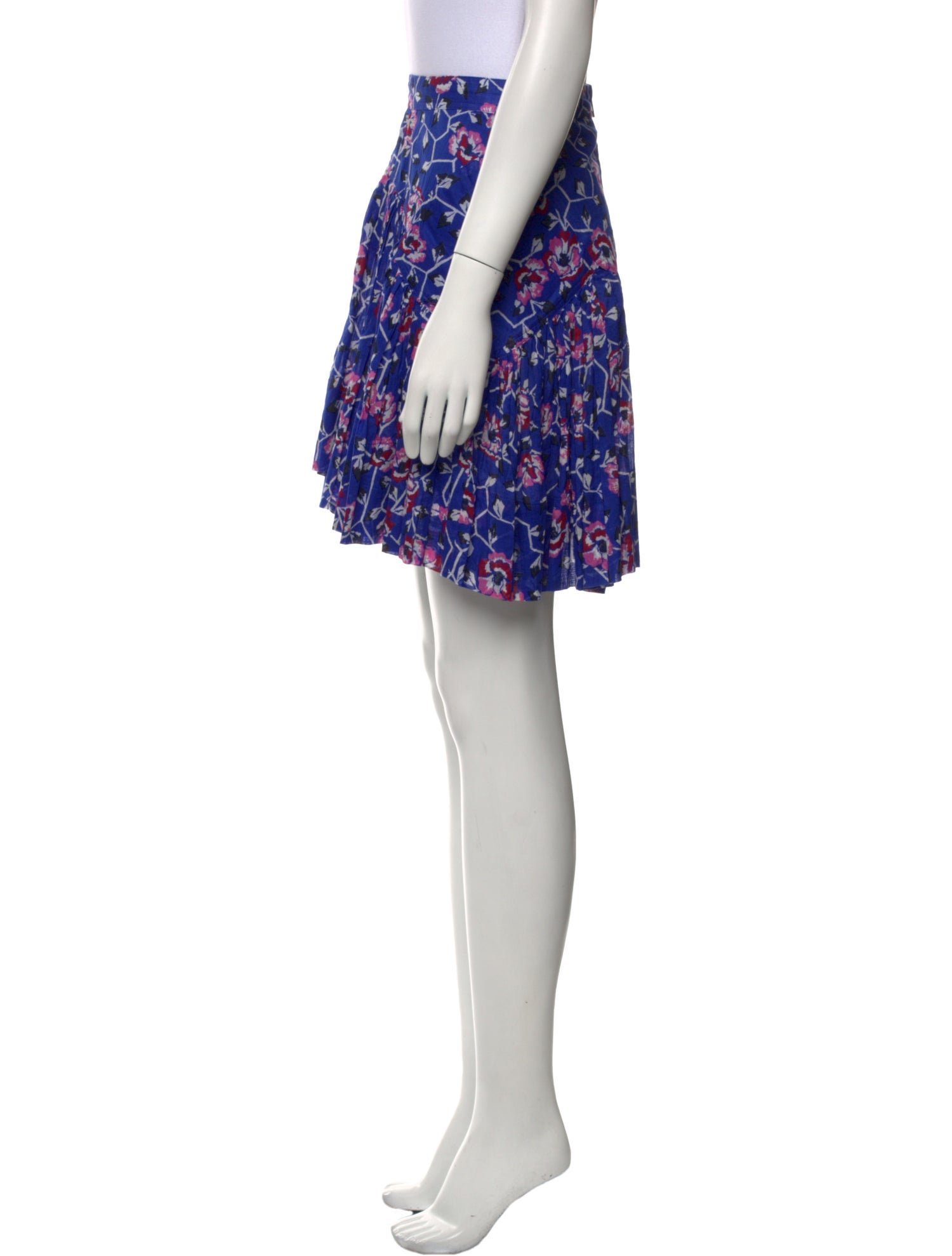 Isabel Marant Floral Print Mini Skirt
