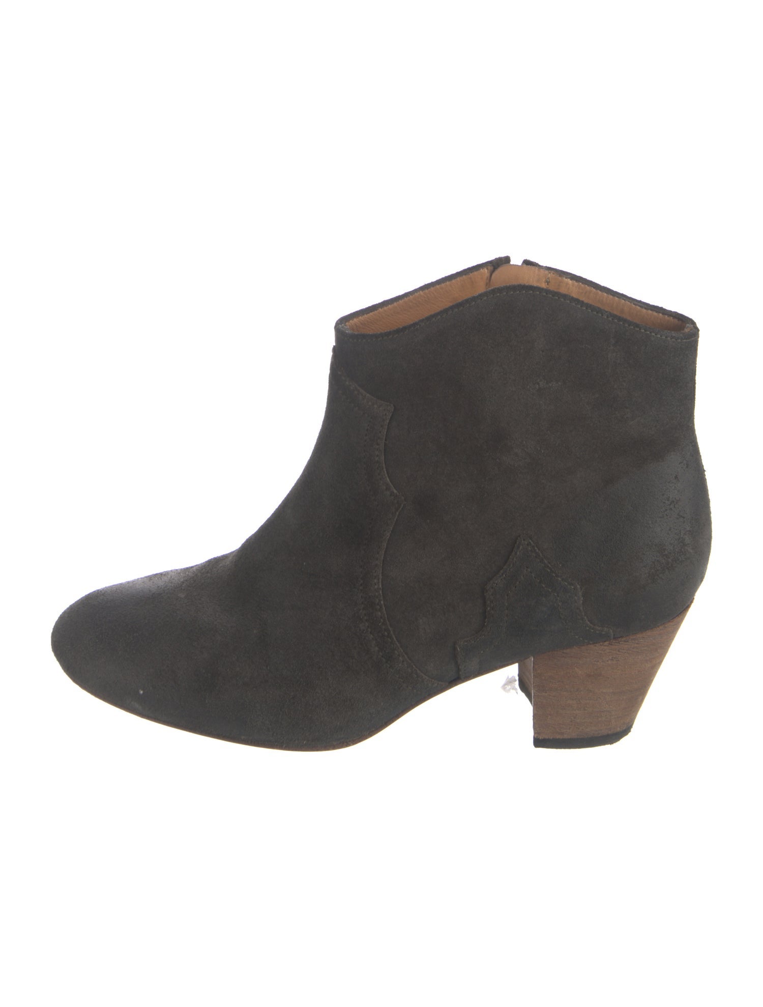 Isabel Marant Suede Western Boots