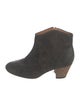 Isabel Marant Suede Western Boots