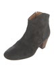 Isabel Marant Suede Western Boots