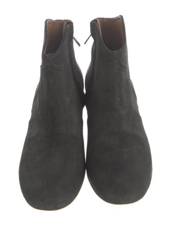 Isabel Marant Suede Western Boots