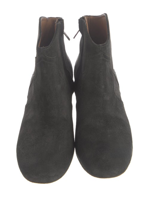 Isabel Marant Suede Western Boots