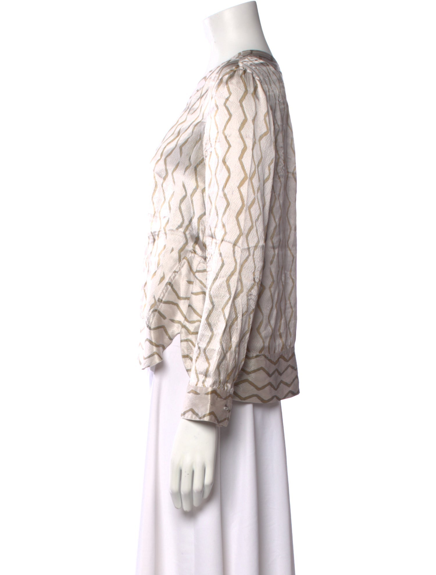 Isabel Marant Silk Printed Blouse