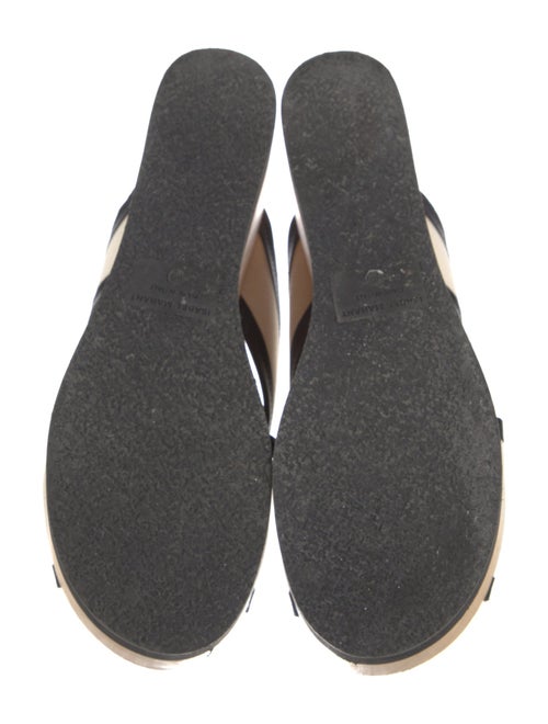 Isabel Marant Canvas Striped Slides