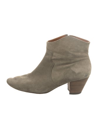Isabel Marant Suede Western Boots