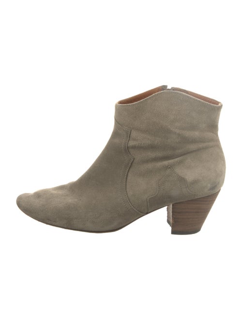 Isabel Marant Suede Western Boots