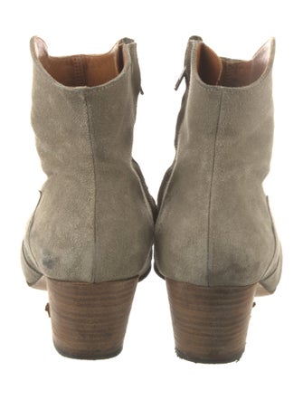 Isabel Marant Suede Western Boots