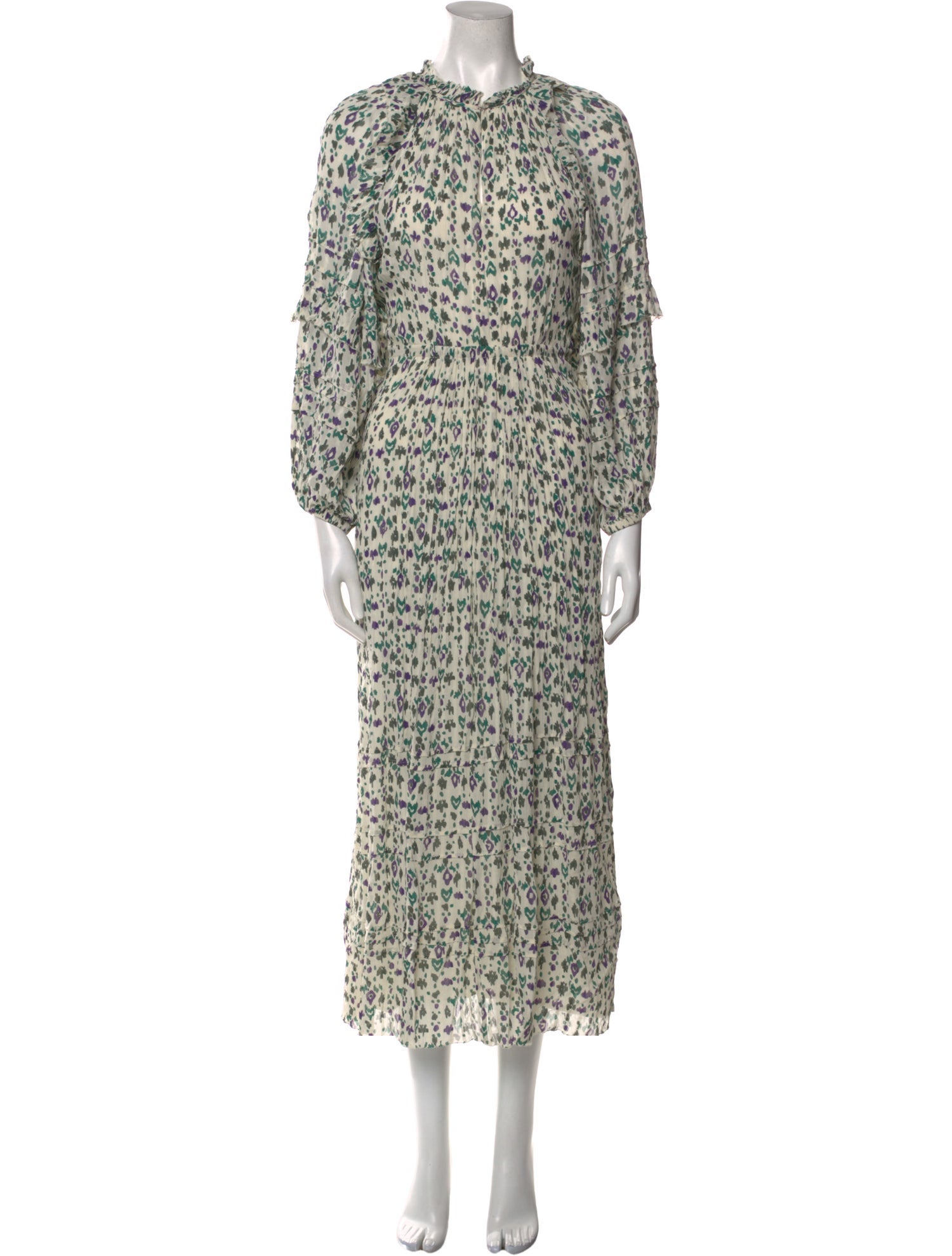 Isabel Marant Printed Long Dress