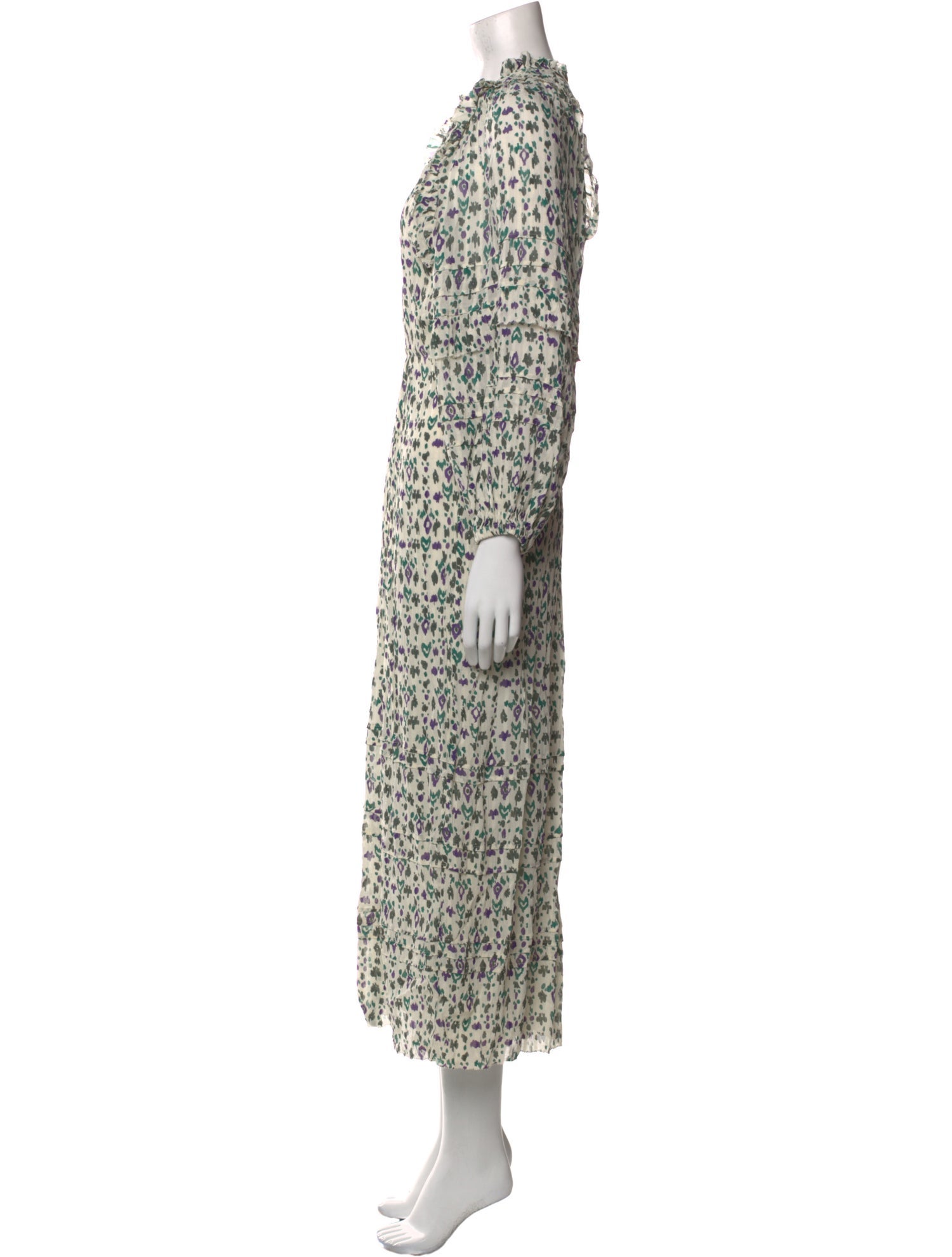 Isabel Marant Printed Long Dress