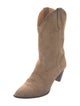 Isabel Marant Suede Western Boots