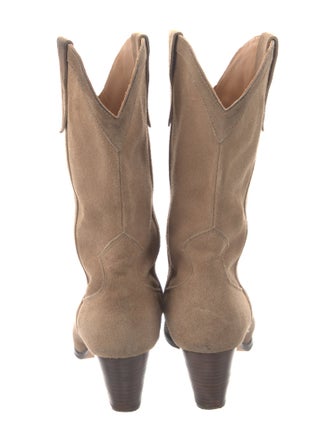 Isabel Marant Suede Western Boots