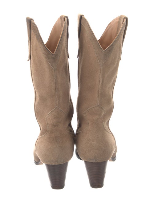 Isabel Marant Suede Western Boots