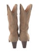 Isabel Marant Suede Western Boots