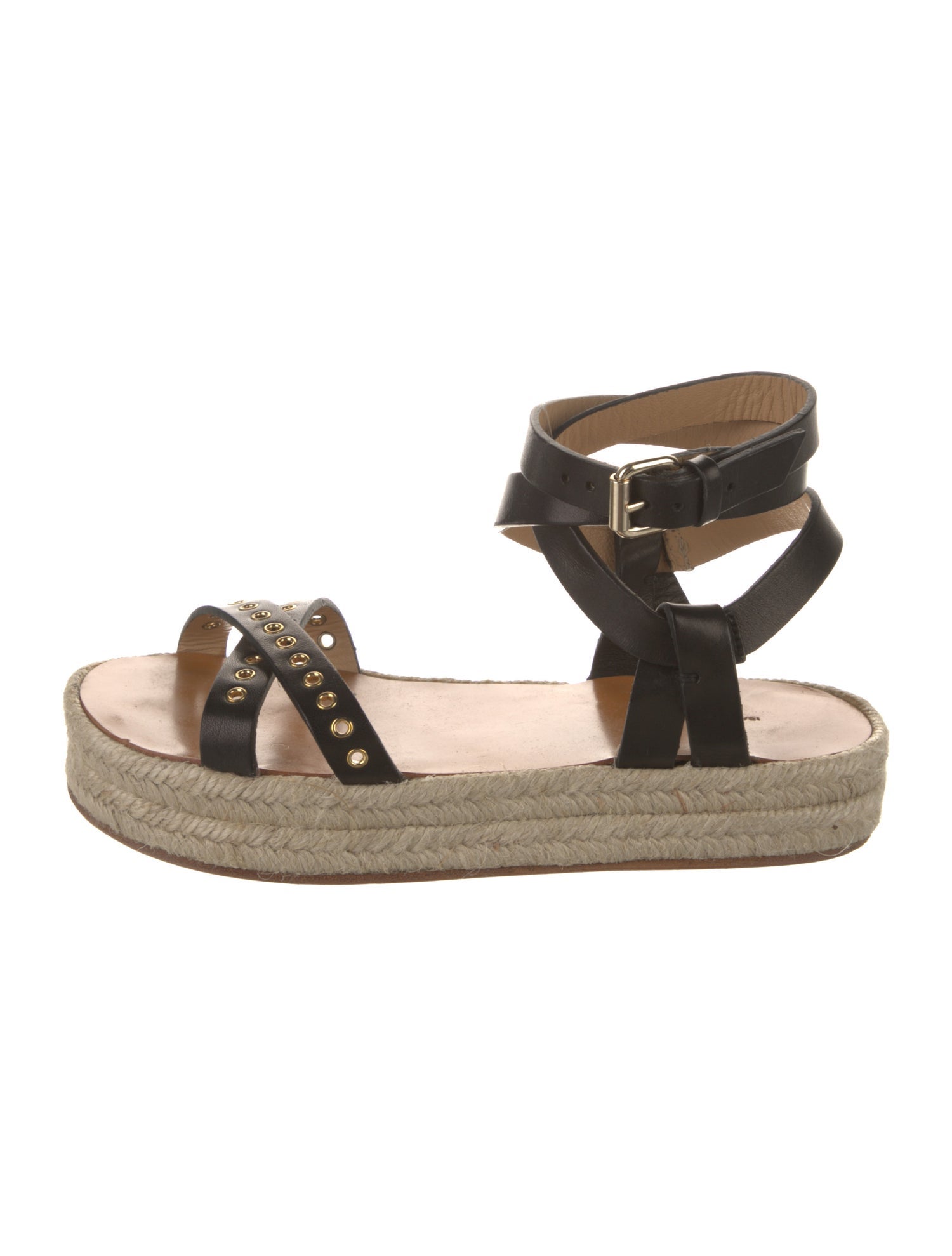 Isabel Marant Leather Espadrilles