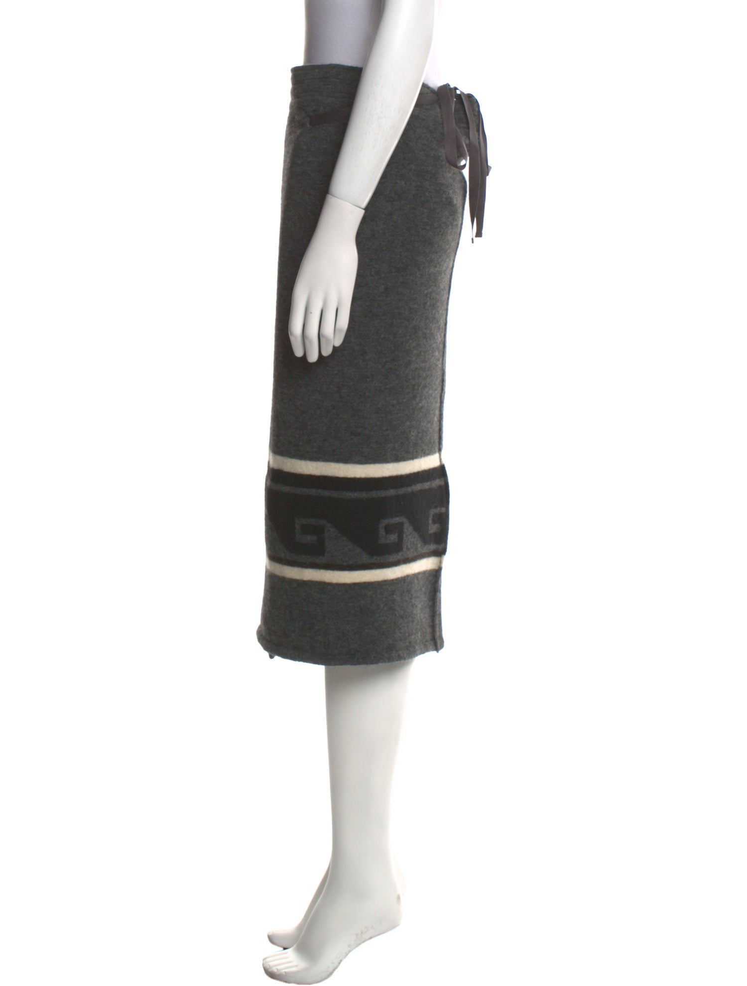 Isabel Marant Wool Knee-Length Skirt