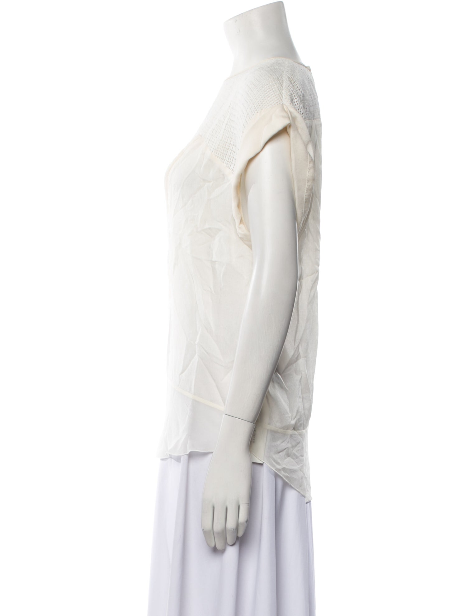 Isabel Marant Crew Neck Short Sleeve Blouse