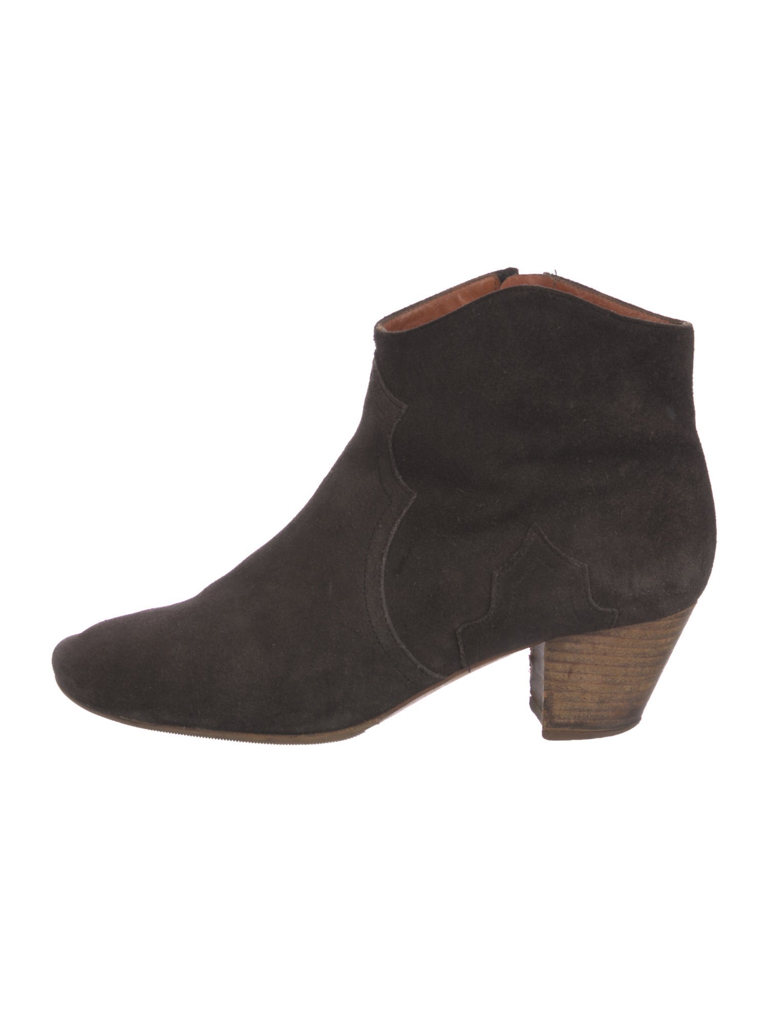 Isabel Marant Suede Western Boots