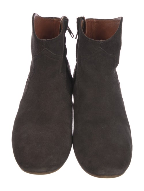 Isabel Marant Suede Western Boots