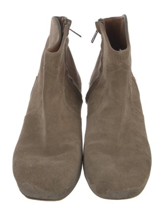 Isabel Marant Suede Western Boots