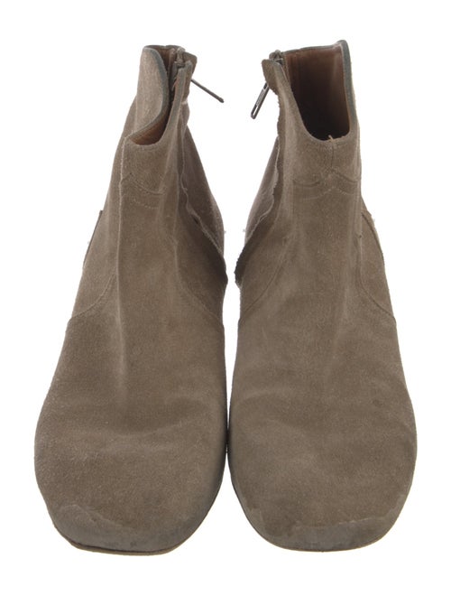Isabel Marant Suede Western Boots