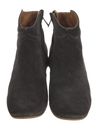 Isabel Marant Suede Western Boots