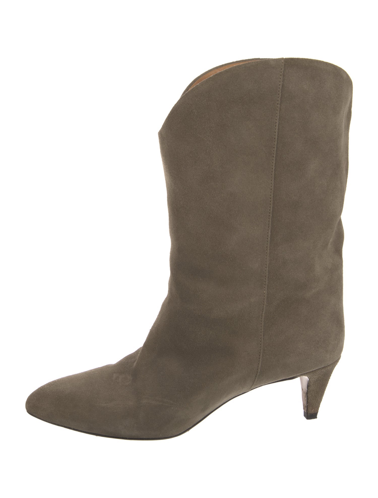 Isabel Marant Suede Western Boots