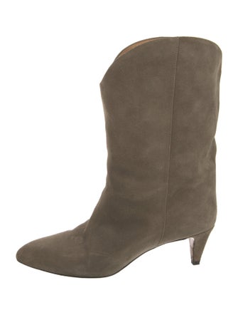 Isabel Marant Suede Western Boots