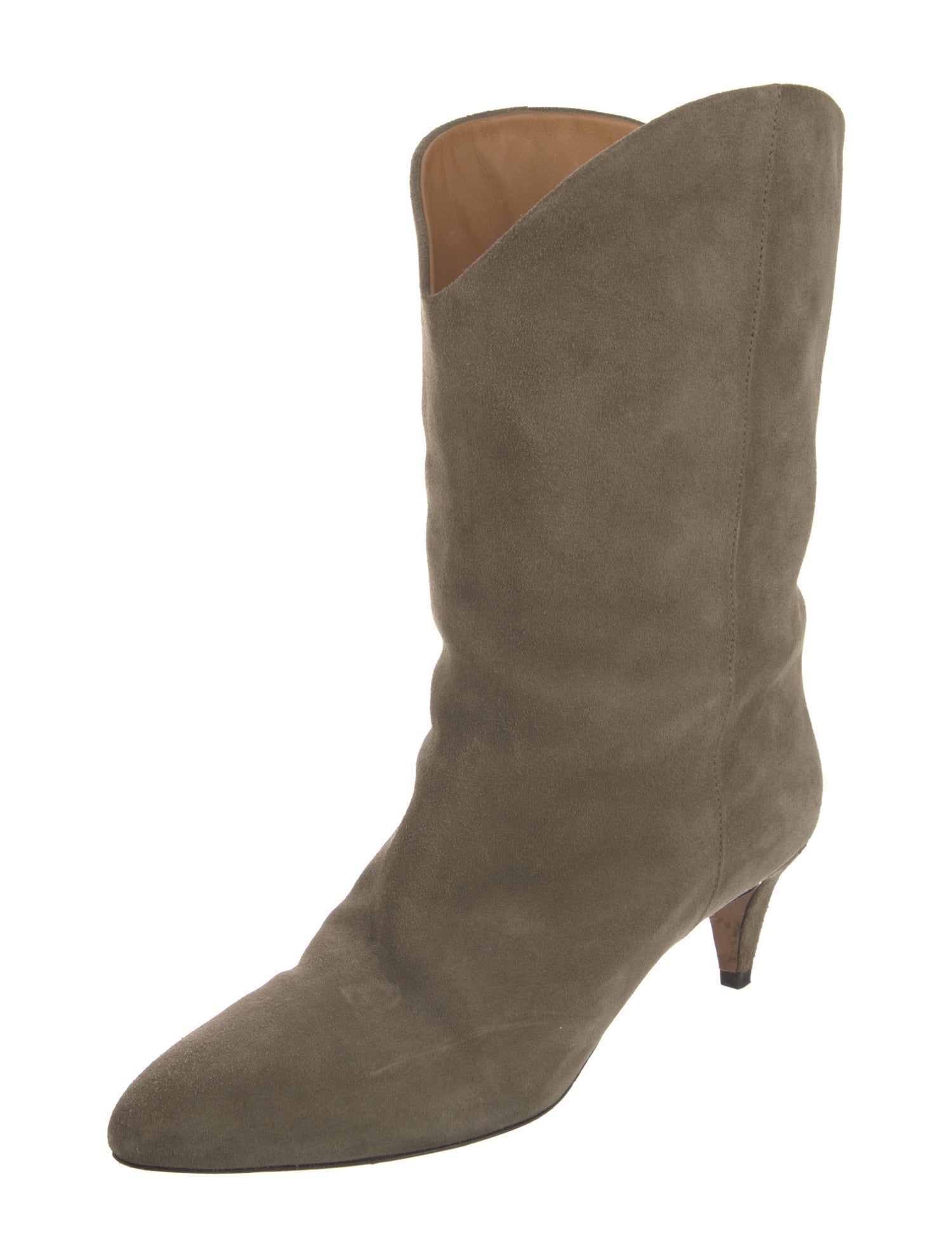 Isabel Marant Suede Western Boots