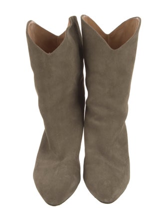 Isabel Marant Suede Western Boots