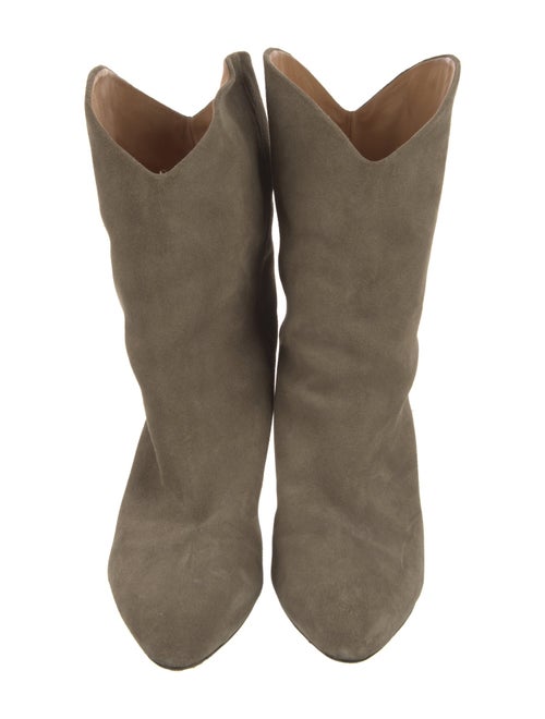 Isabel Marant Suede Western Boots