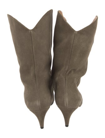 Isabel Marant Suede Western Boots