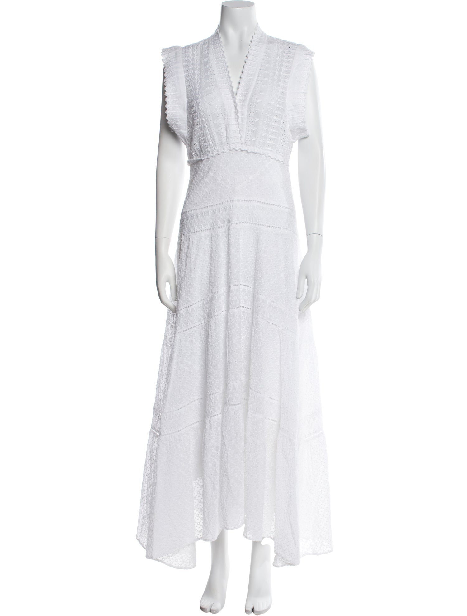 Isabel Marant V-Neck Long Dress