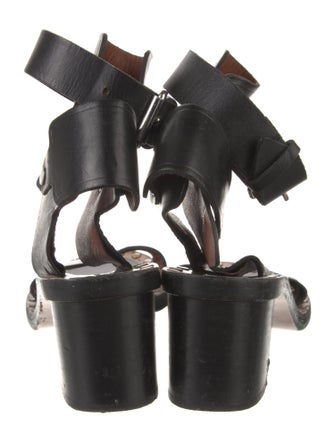 Isabel Marant Leather Studded Accents Sandals