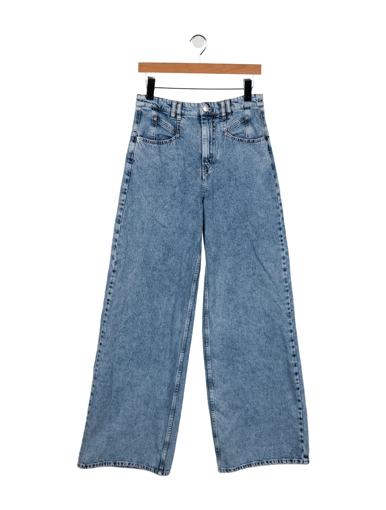 Isabel Marant High-Rise Wide Leg Jeans