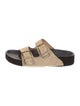 Isabel Marant Suede Studded Accents Slides