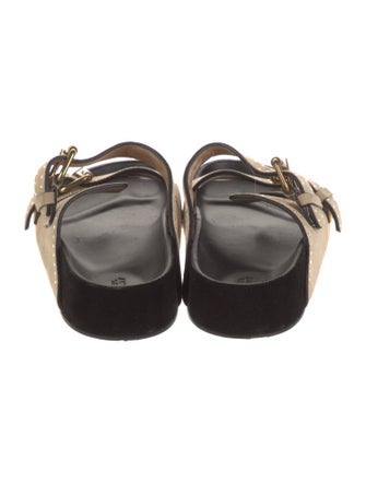 Isabel Marant Suede Studded Accents Slides