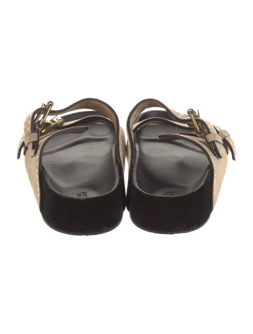 Isabel Marant Suede Studded Accents Slides