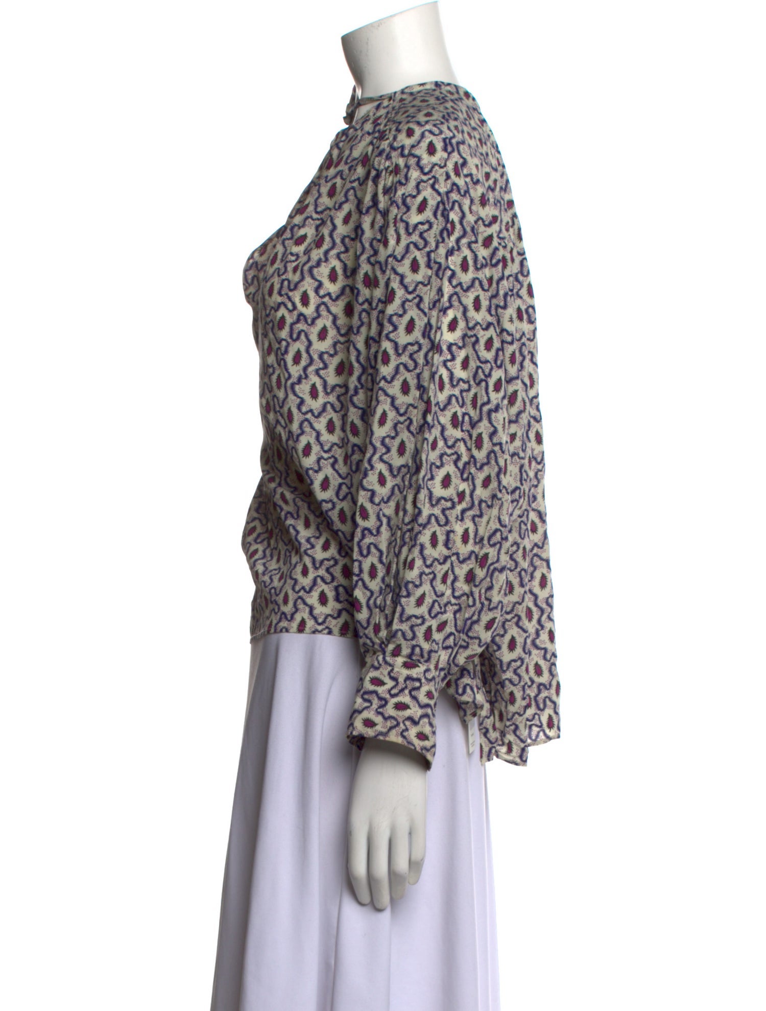 Isabel Marant Silk Printed Blouse