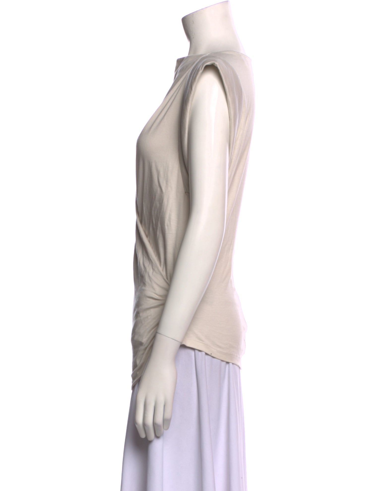 Isabel Marant Bateau Neckline Short Sleeve Blouse