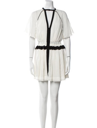 Isabel Marant Crew Neck Mini Dress