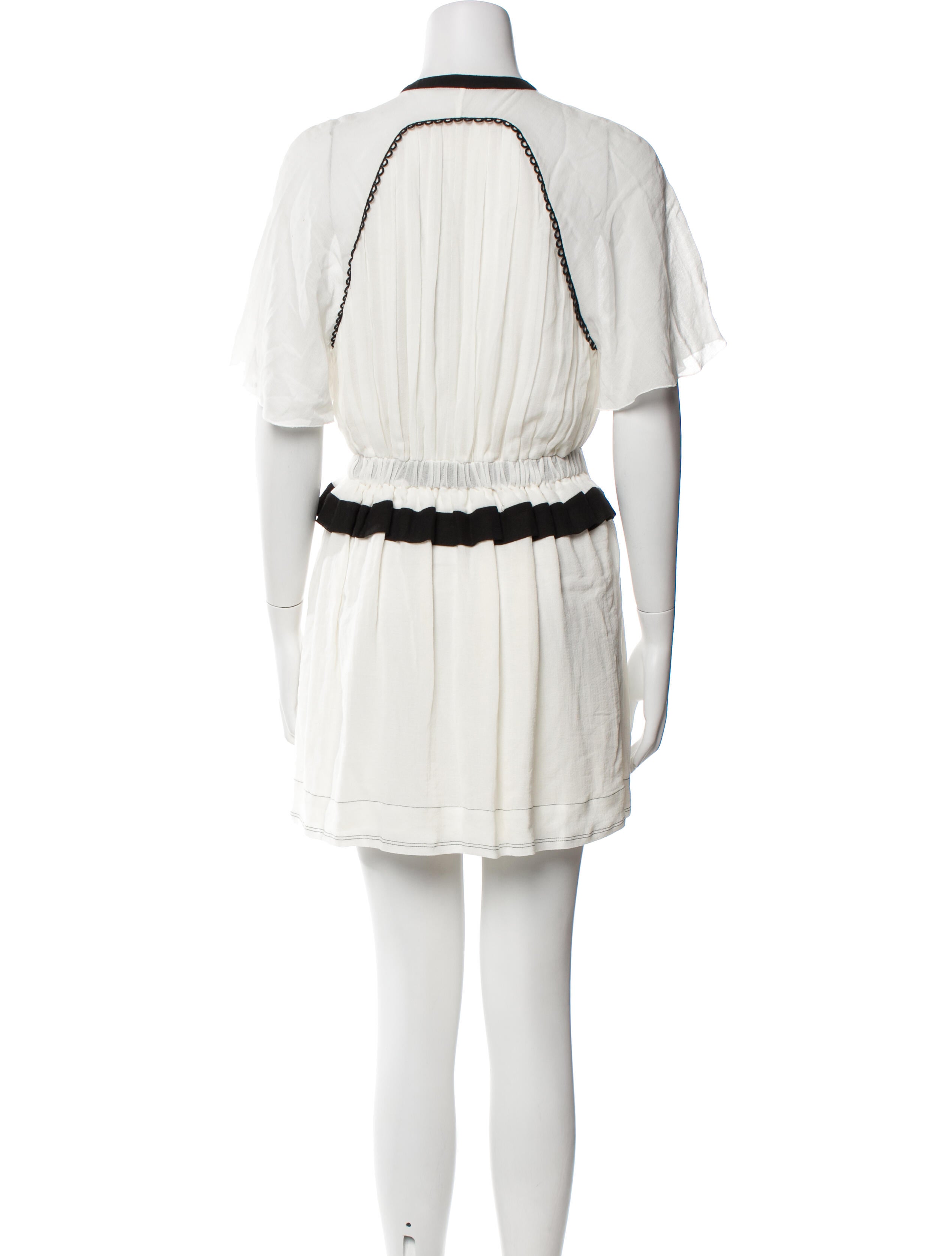 Isabel Marant Crew Neck Mini Dress