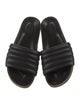 Isabel Marant Leather Ruffle Embellishment Slides