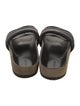 Isabel Marant Leather Ruffle Embellishment Slides