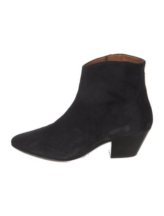 Isabel Marant Suede Western Boots