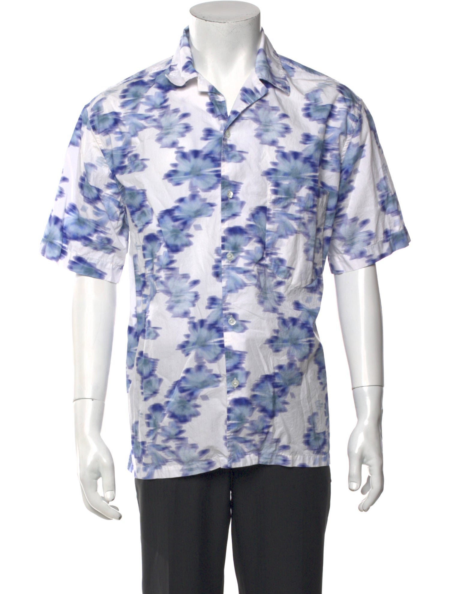 Isabel Marant Floral Print Short Sleeve Shirt